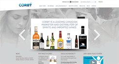Desktop Screenshot of corby.ca